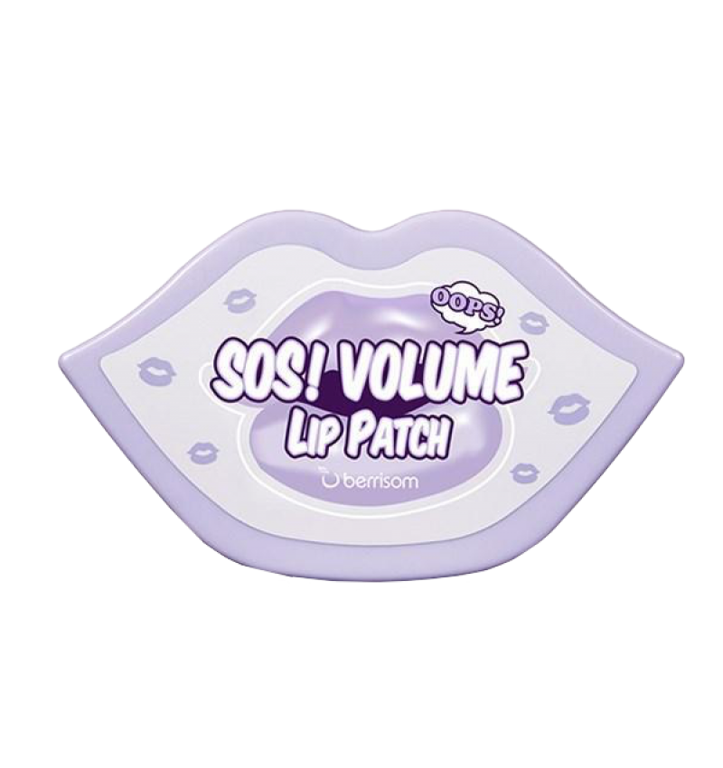 Berrisom Маска-патч для губ увеличения и объема / Sos Oops Volume Lip Patch, 30 шт.