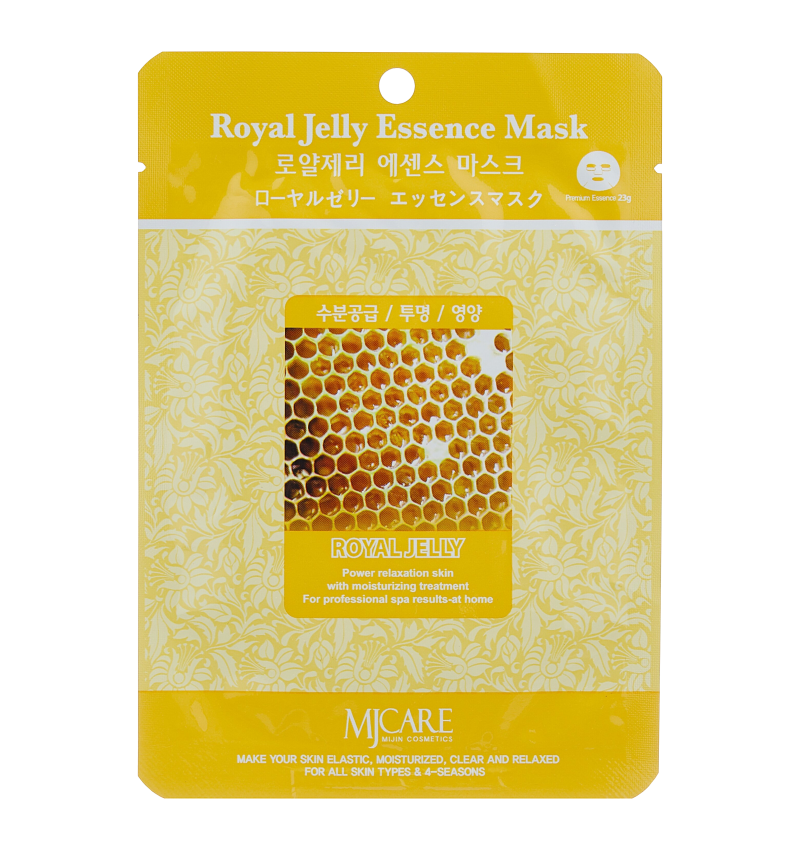 Mijin Тканевая маска с маточным молочком / Royal Jelly Essence Mask, 1 шт.