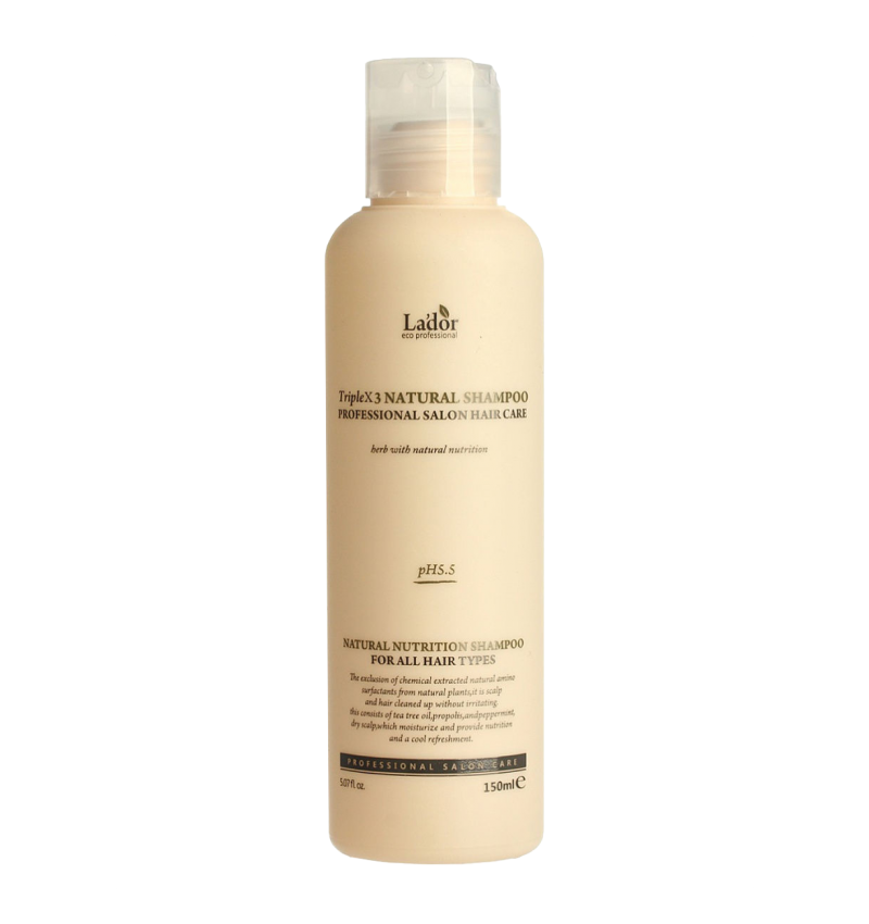 Lador Шампунь с натуральными ингредиентами / Triplex Natural Shampoo M, 150 мл.