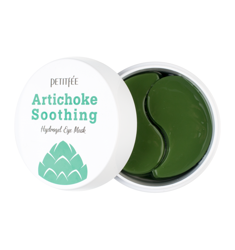 Petitfee Гидрогелевые патчи для глаз с артишоком / Artichoke Soothing Hydrogel Eye Mask, 60 шт.