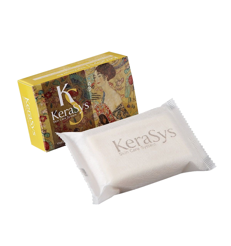 KeraSys Мыло косметическое с ароматом розы / Vital Energy Bar, 100 гр.