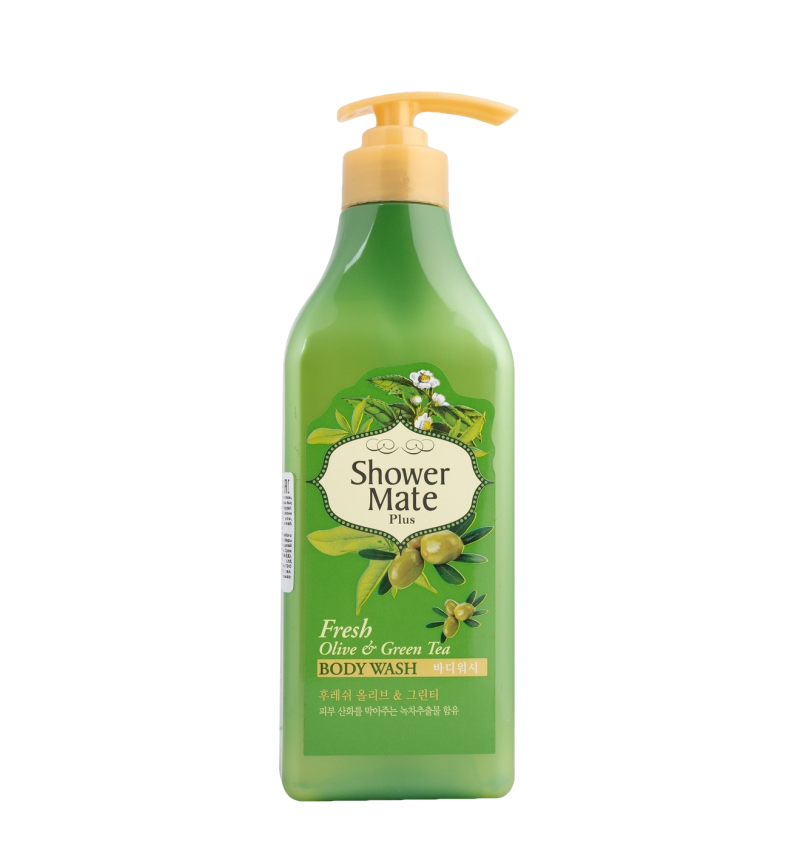  KeraSys Гель для душа "Оливки и зеленый чай" / Shower Mate Body Wash Olive & Green Tea, 550 мл.