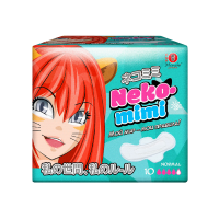 Maneki Гигиенические женские прокладки "Дневные", 24 см. / Neko-mimi, 10 шт.