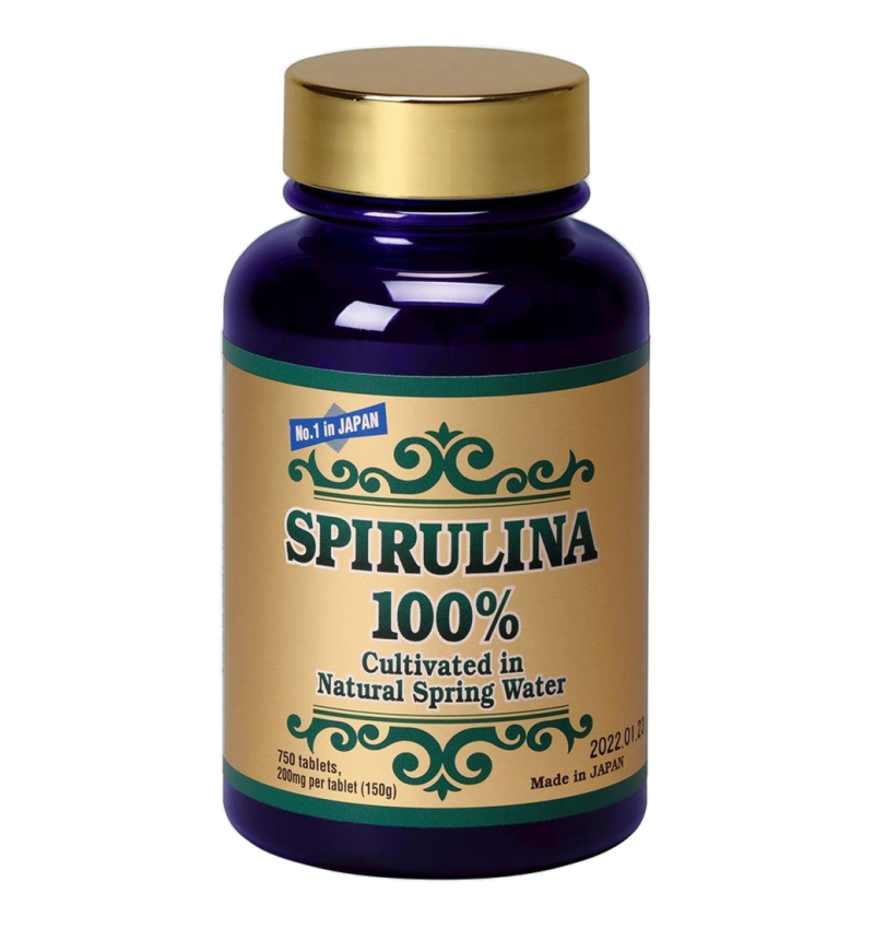 Itoh Спирулина 100% культивированная в пресной воде, 750х200 мг / Spirulina Algae, 750 шт.