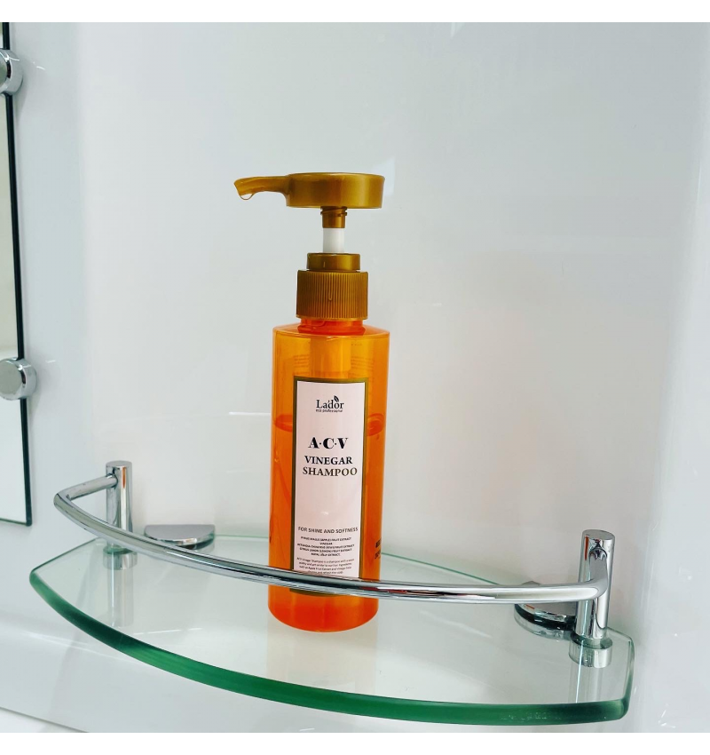 Lador Шампунь для сияния волос с яблочным уксусом / ACV Vinegar Shampoo, 150 мл.