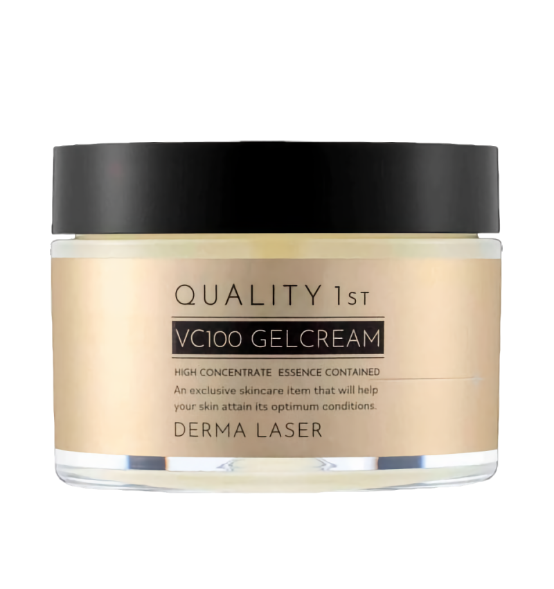 QUALITY FIRST Гель-крем с витамином С, ниацинамидом, церамидами, CICA Derma Laser Super VC100, 80гр