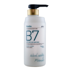 Welcos Маска для волос против выпадения с биотином Forest Story B7 Anti Hair Loss Hairpack, 500 мл