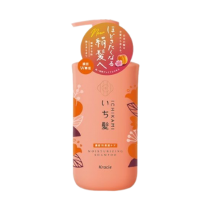 KRACIE Ichikami Double Moisturizing Care Shampoo Шампунь для увлажнения поврежденных волос 480гр.