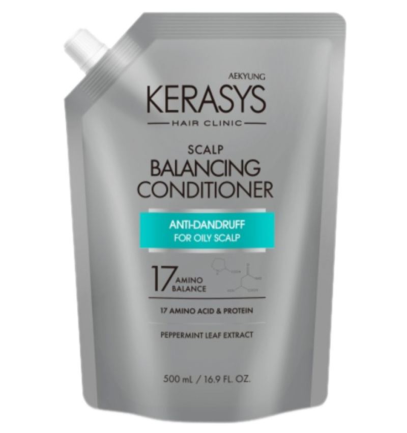  Kerasys Кондиционер для лечения кожи головы Scalp Balancing, 500 мл. 