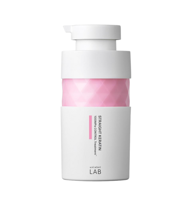 UNLABEL LAB Восстанавливающий шампунь сыворотка для волос с кератином, Stright Keratin Hair Shampoo 400 мл