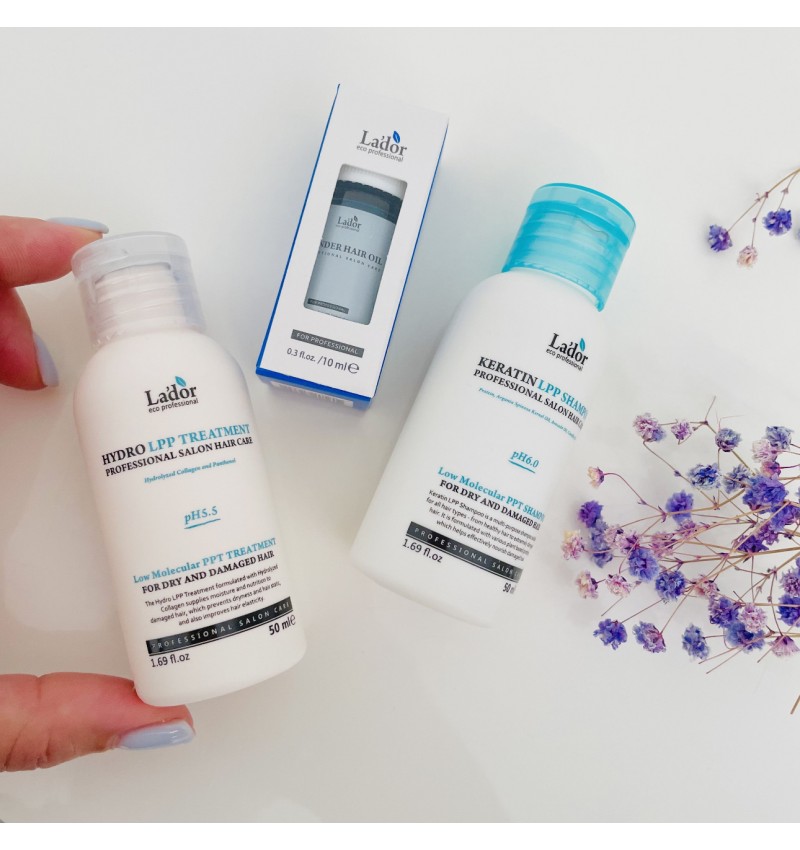 LADOR Шампунь для волос кератиновый, Keratin Lpp Shampoo, 50 мл.