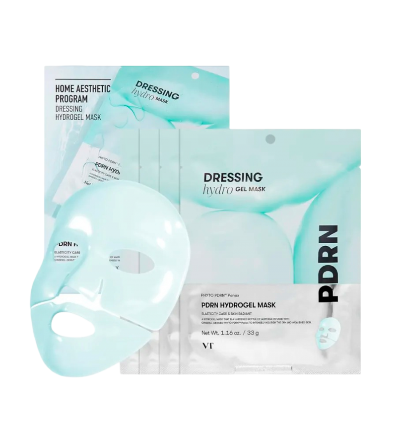 VT Cosmetics Гидрогелевая маска для упругости кожи с ПДРН, PDRN Hydrogel Mask 1шт
